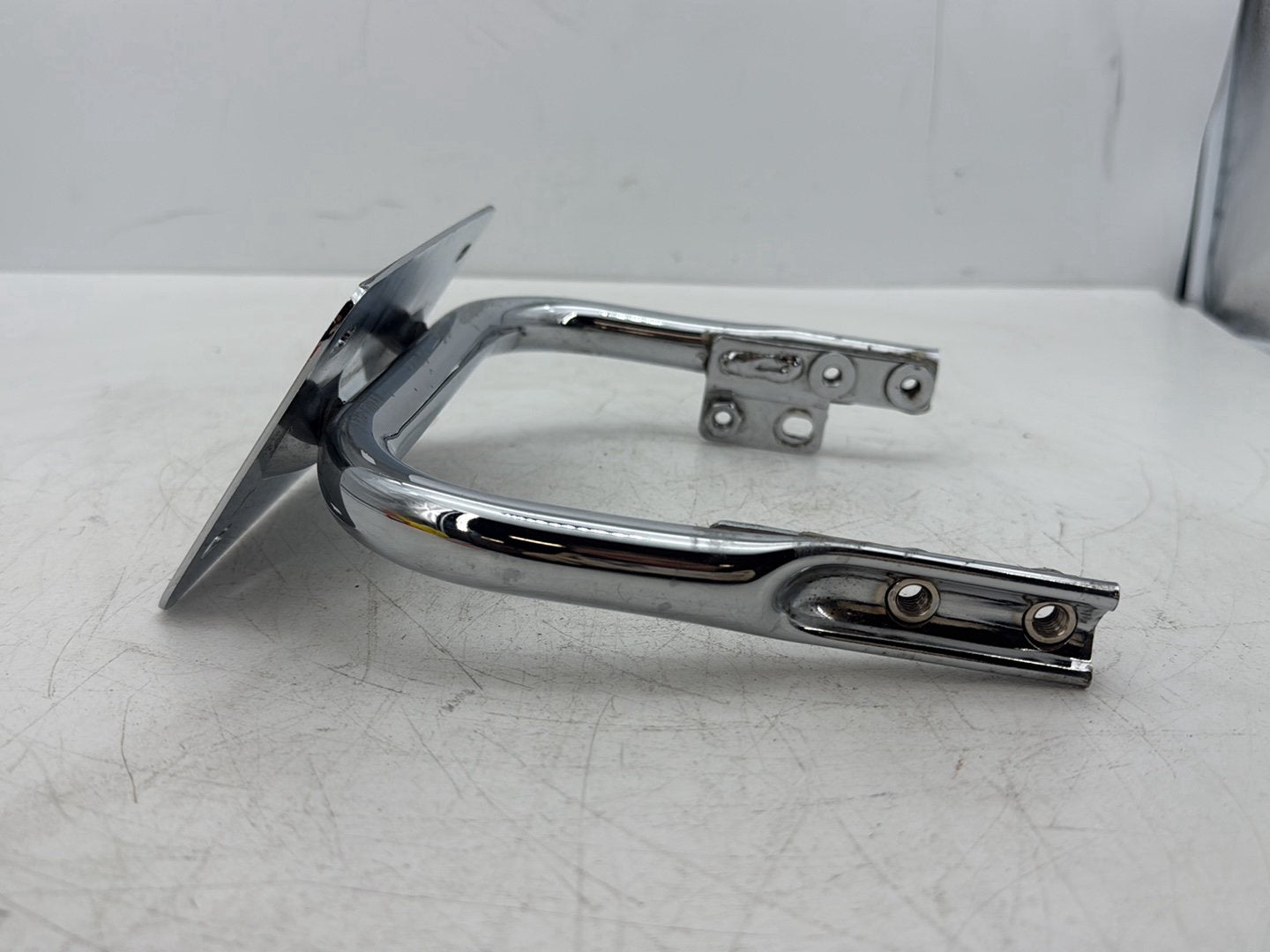 2007 Harley Touring FLHTCU Electra Glide Ultra OEM Rear License Plate Support Bar Holder