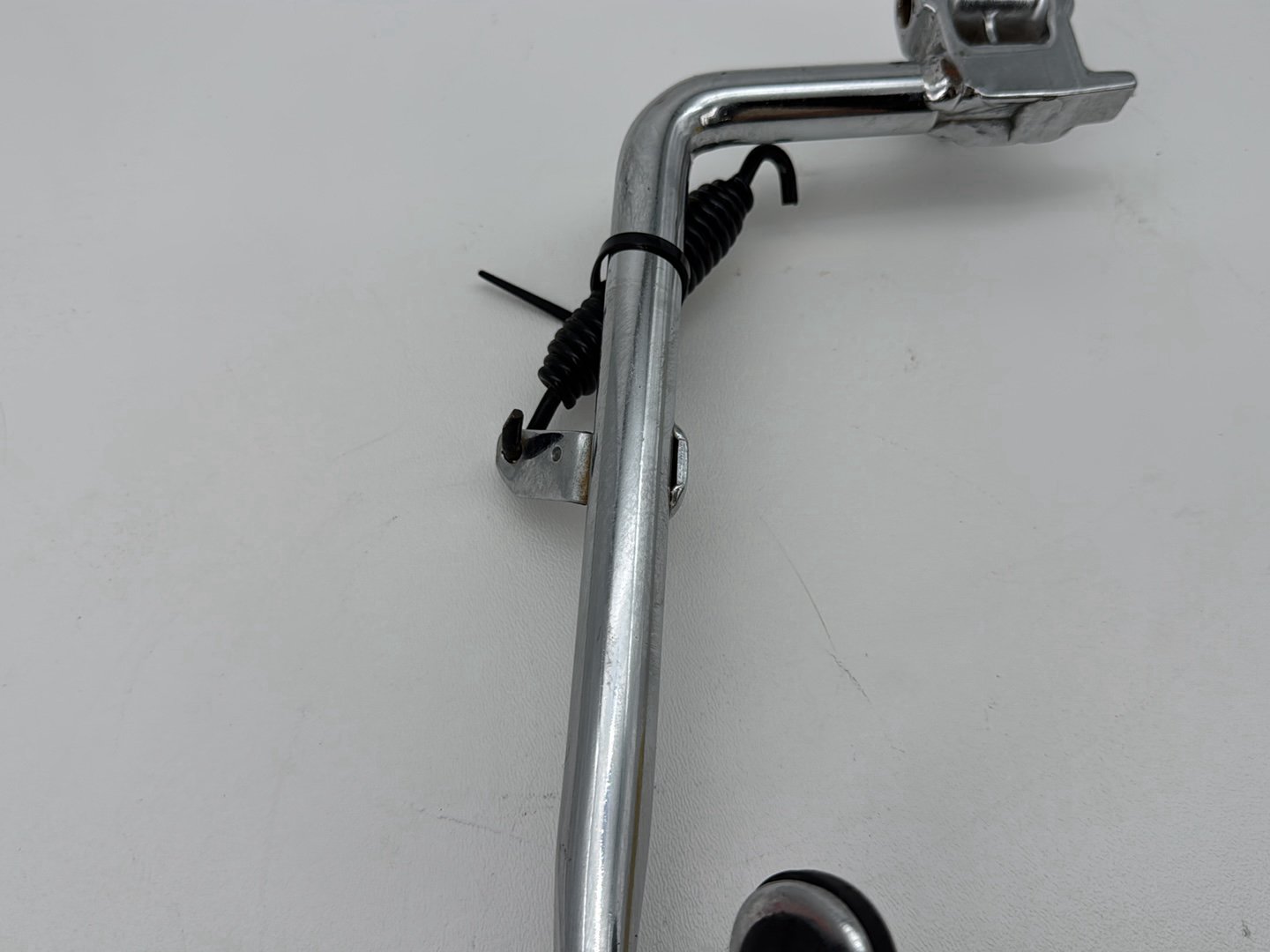 2008 Harley Softail Deluxe FLSTN OEM Left Side Jiffy Kick Stand & Spring