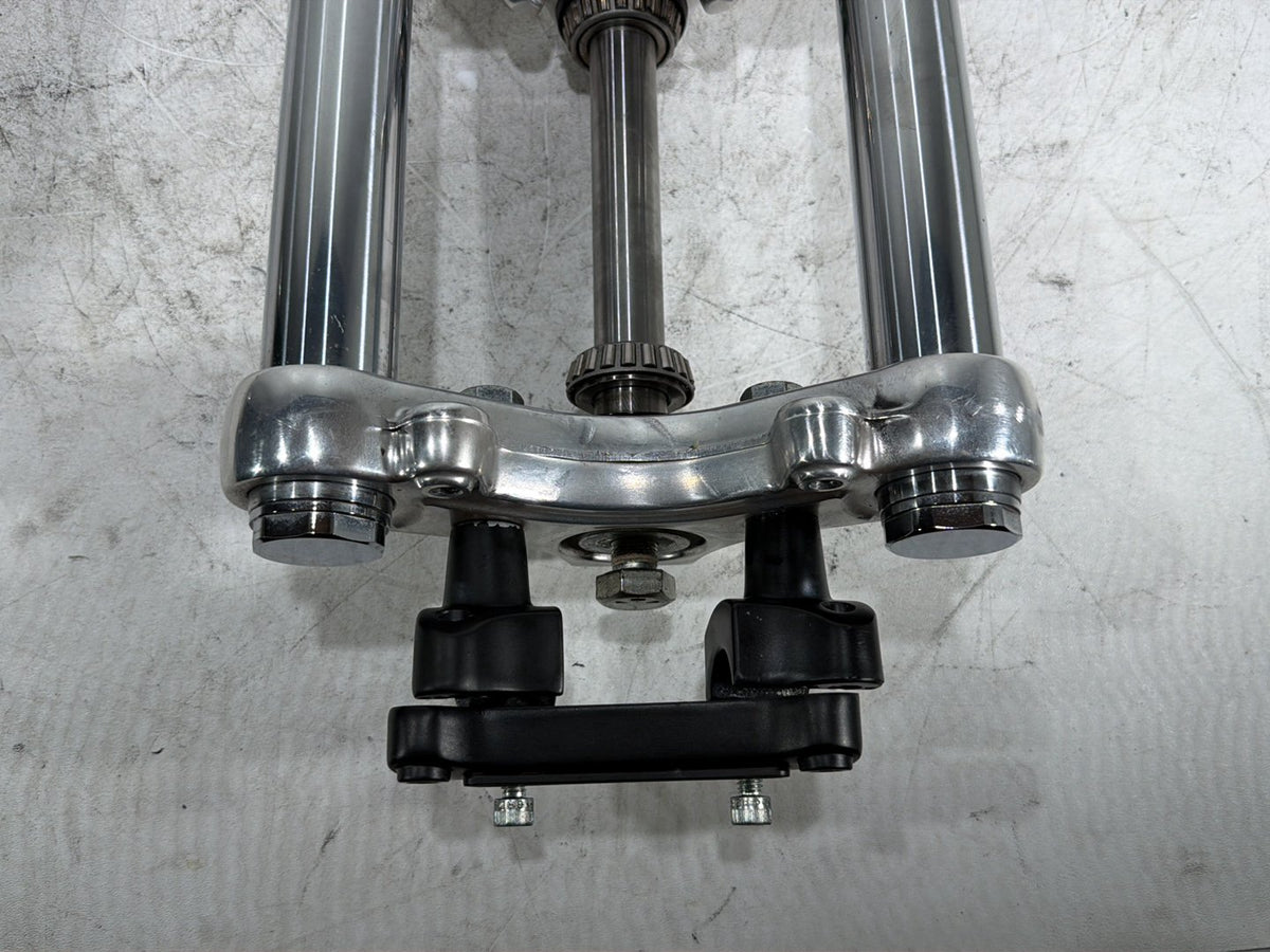2006 Harley Sportster 883 XL883 OEM Front Triple Tree Set & LH RH Fork Legs Sliders