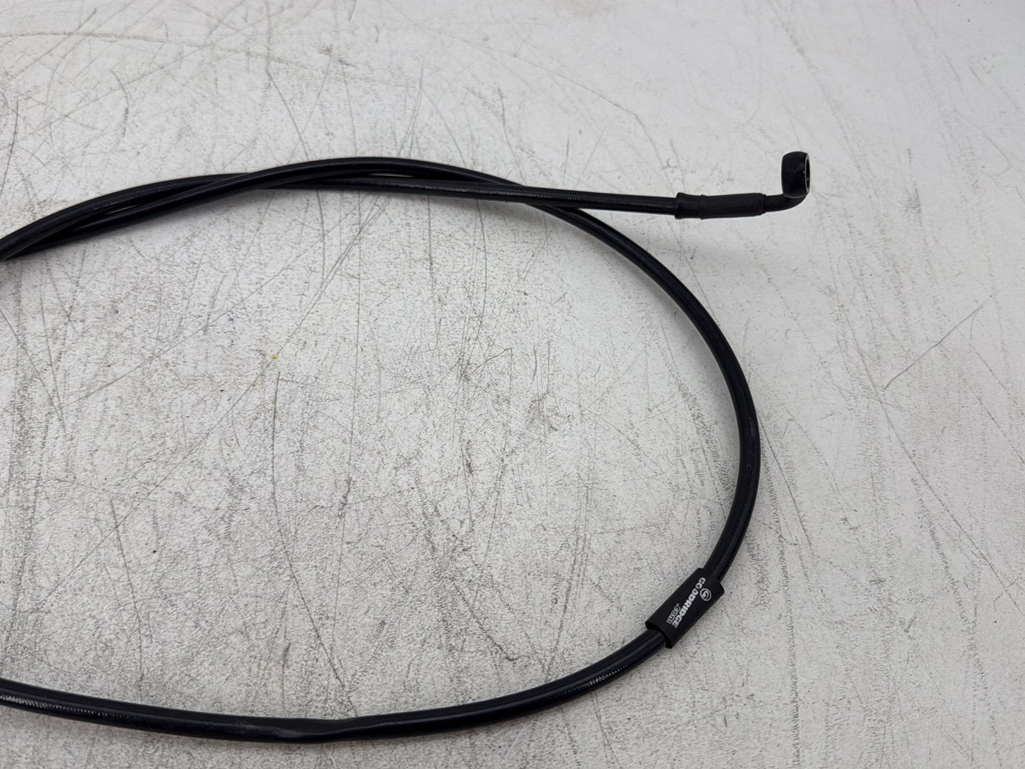 2007 Harley Dyna Street Bob FXDBI OEM Front Brake Hose Line Pipe