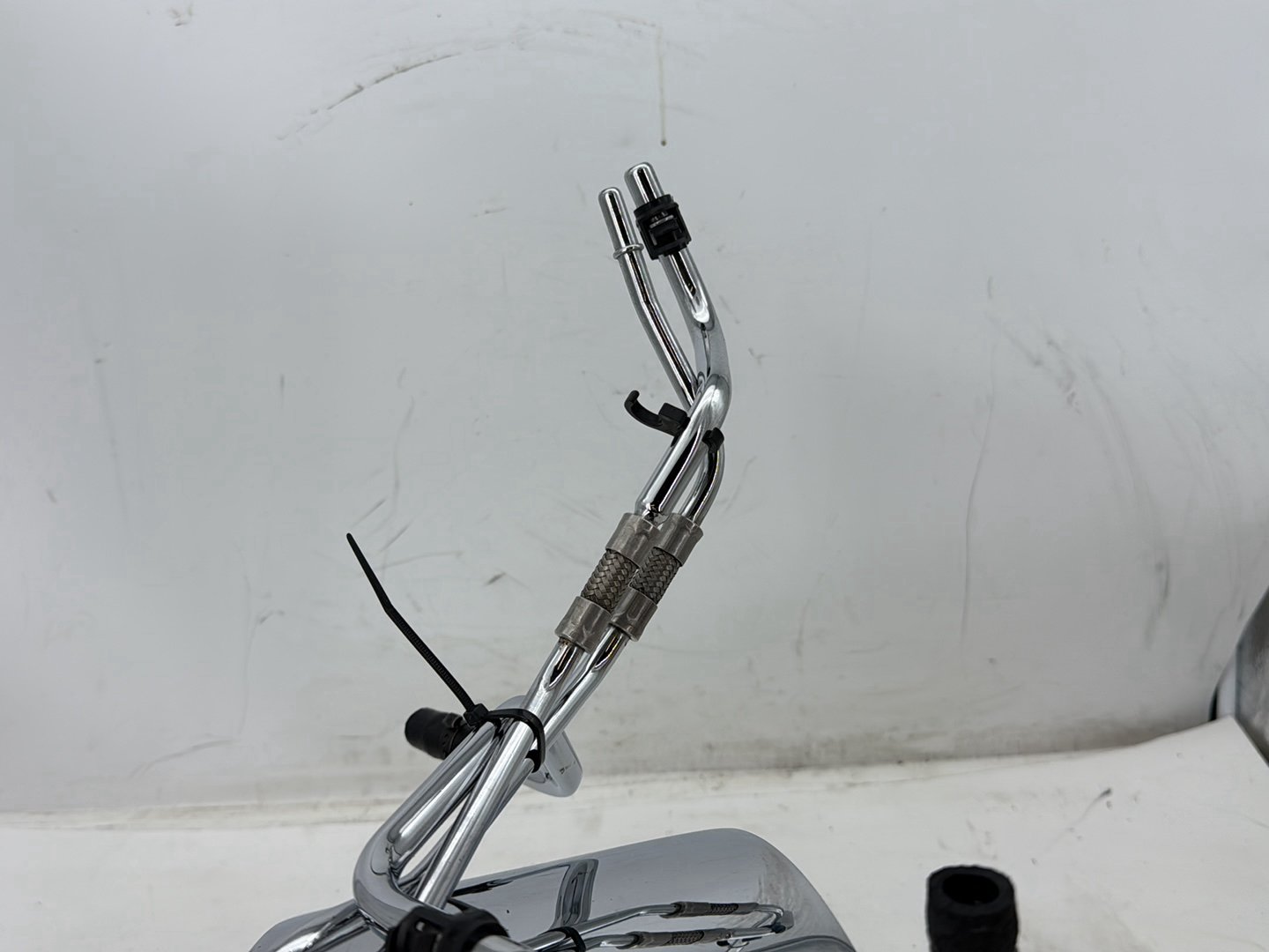 2002 Harley Heritage Softail Classic FLSTC OEM Oil Tank Reservoir Bottle Canister & Dipstick