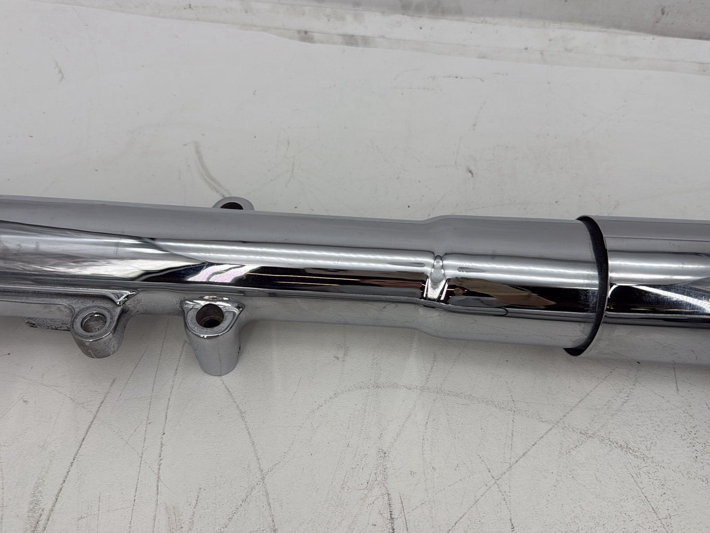 2006 Harley Softail FLSTCI Heritage Classic OEM Front Triple Tree Set & LH RH Fork Legs Sliders