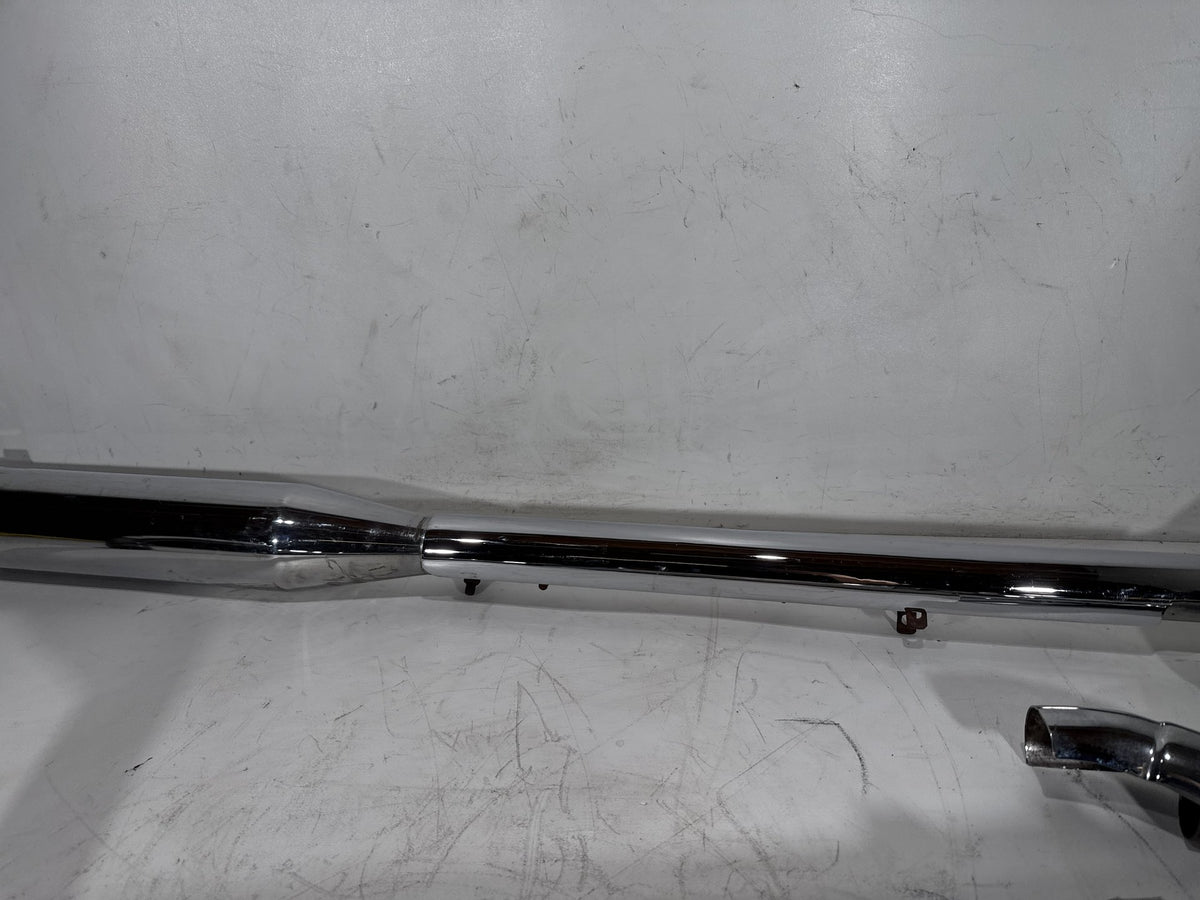06 Harley Road King Touring Custom Exhaust Header Pipes Vance & Hines Scratched