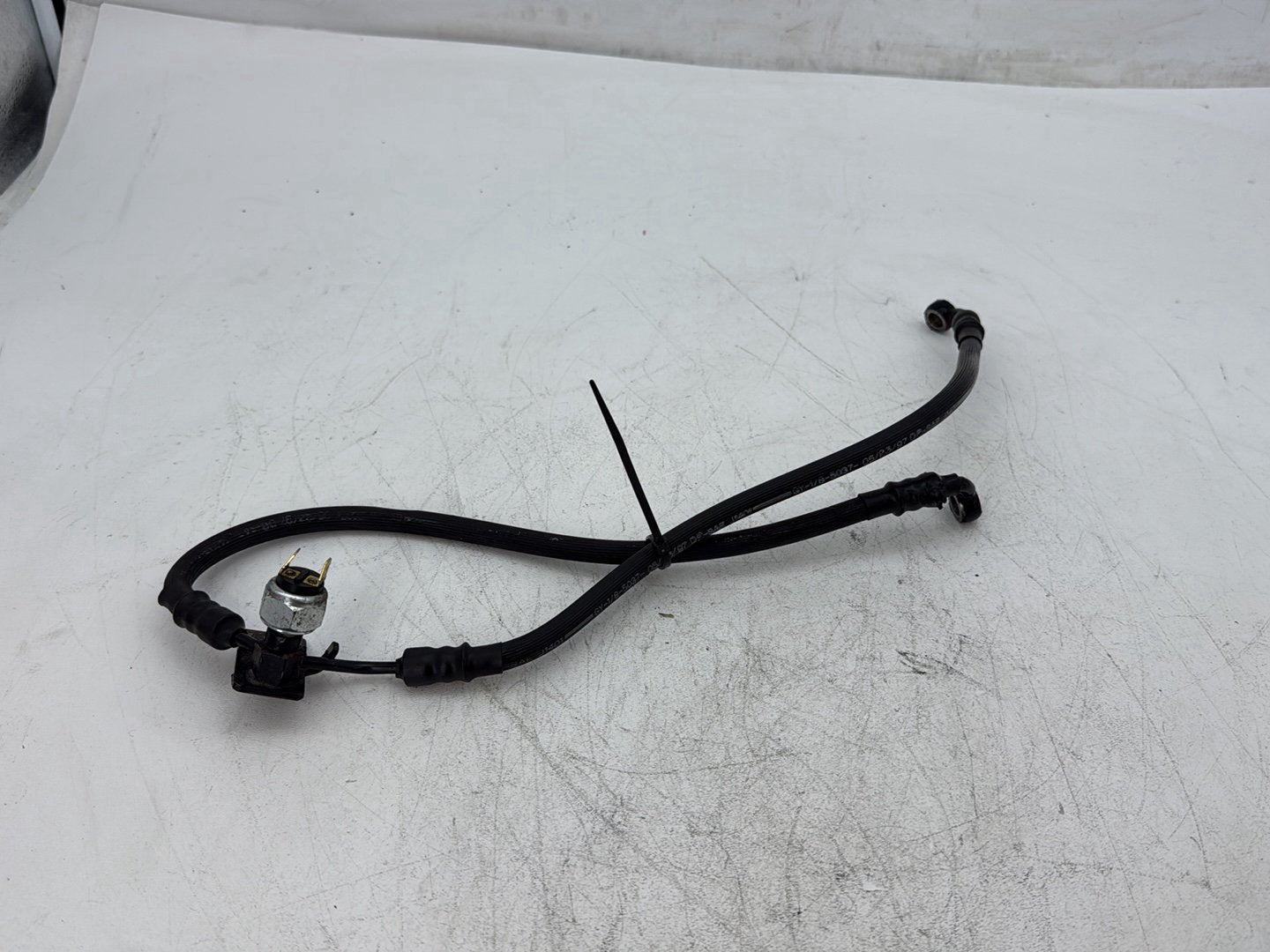 1998 Harley Softail Custom FXSTC OEM Rear Brake Hose Line Pipe