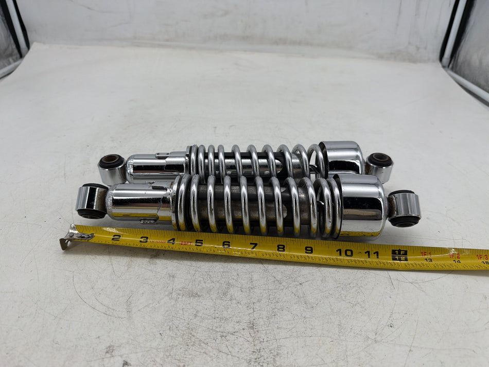 1991 Harley Sportster 883 Deluxe XLH883 Rear Left Right Shock Absorbers Low 12"