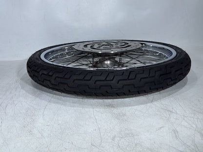 2005 Harley Sportster XL883C 883 Custom OEM Front Wheel Rim Tire Spoked