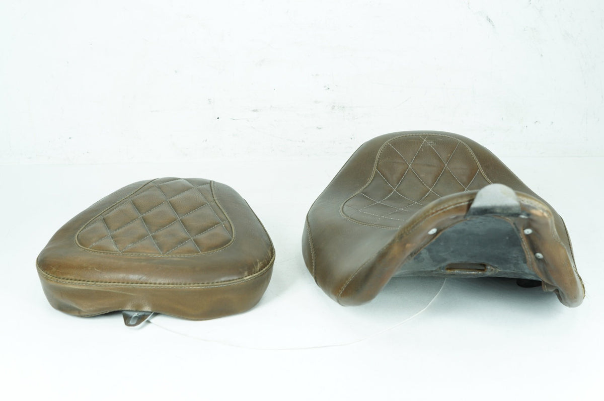 2008 - 2016 Harley-Davidson Touring Road Glide Custom Passenger Rider Driver Seat Saddle MUSTANG