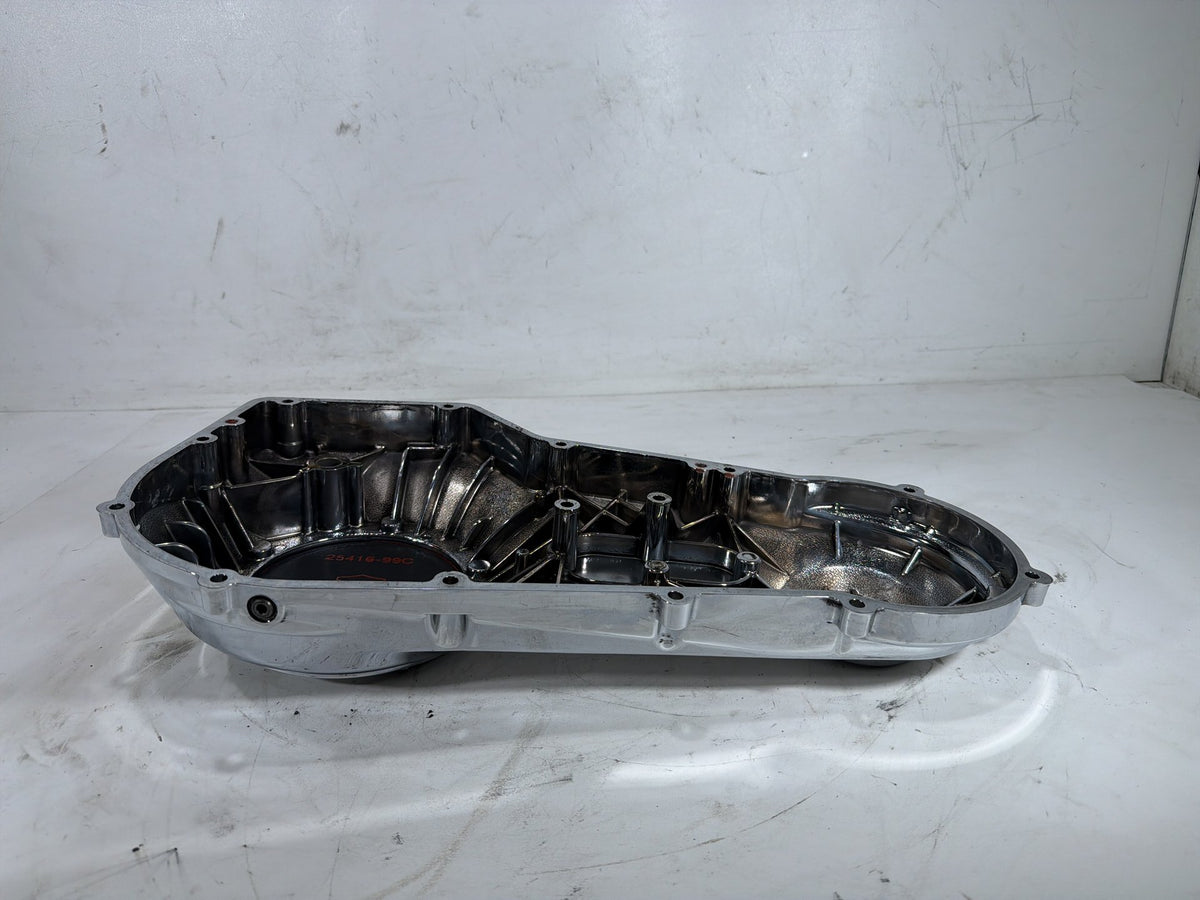 2006 Harley Softail Deuce FXSTDI OEM Outer Primary Clutch Cover SKULL