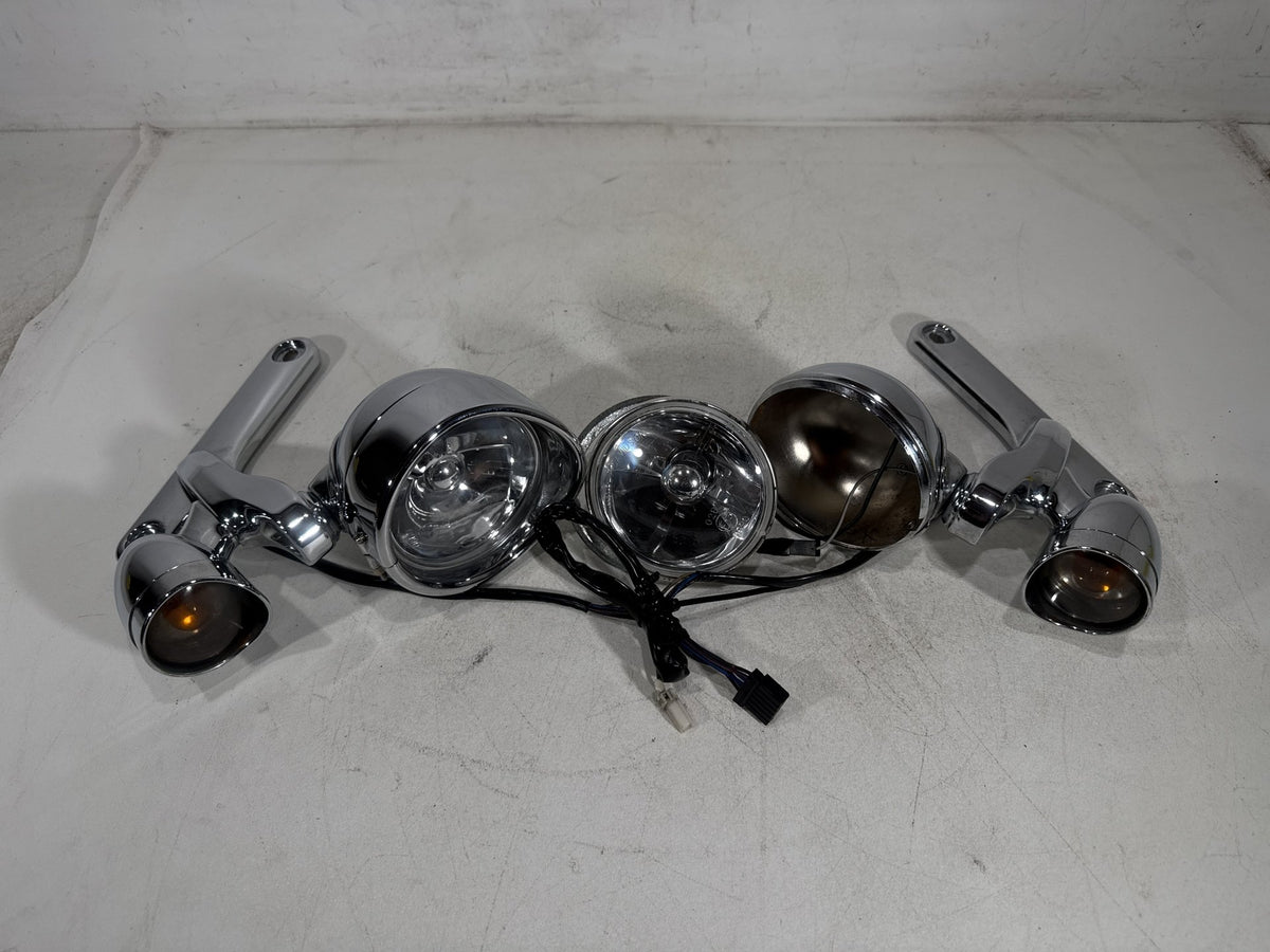 04 Harley Electra Glide CVO Screamin OEM Front Left Right Turn Signal Indicators