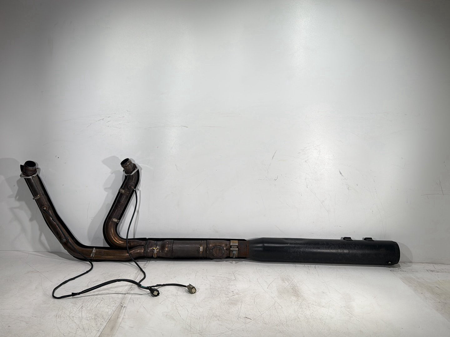 2015 Harley Road Glide Touring FLTRXS OEM Exhaust Header Pipes Muffler