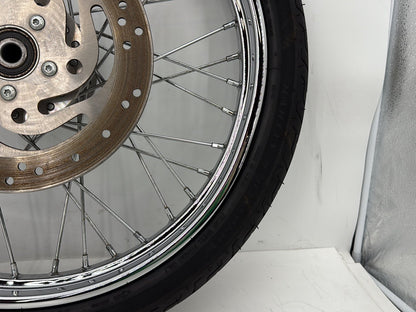 2006 Harley Sportster XL883C 883 Custom OEM Front Wheel Rim Tire Spoked