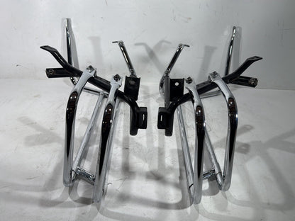 2013 Harley Electra Glide Touring Ultra FLHTCUI OEM Rear Left Right Saddlebag Guard Rails Bar
