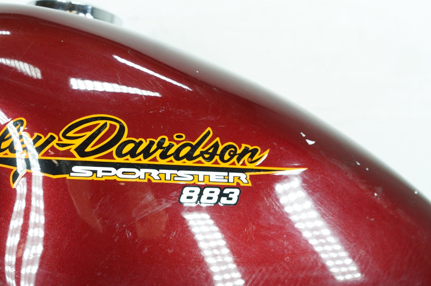 1986 - 2003 Harley-Davidson Sportster Hugger Fuel Gas Tank Gasoline Reservoir  	61023-95