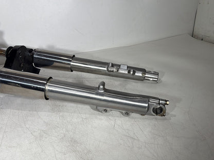 1999 - 2006 Harley-Davidson Touring Electra Glide Classic Front Triple Tree Set & LH RH Fork Legs Sliders  	45435-95