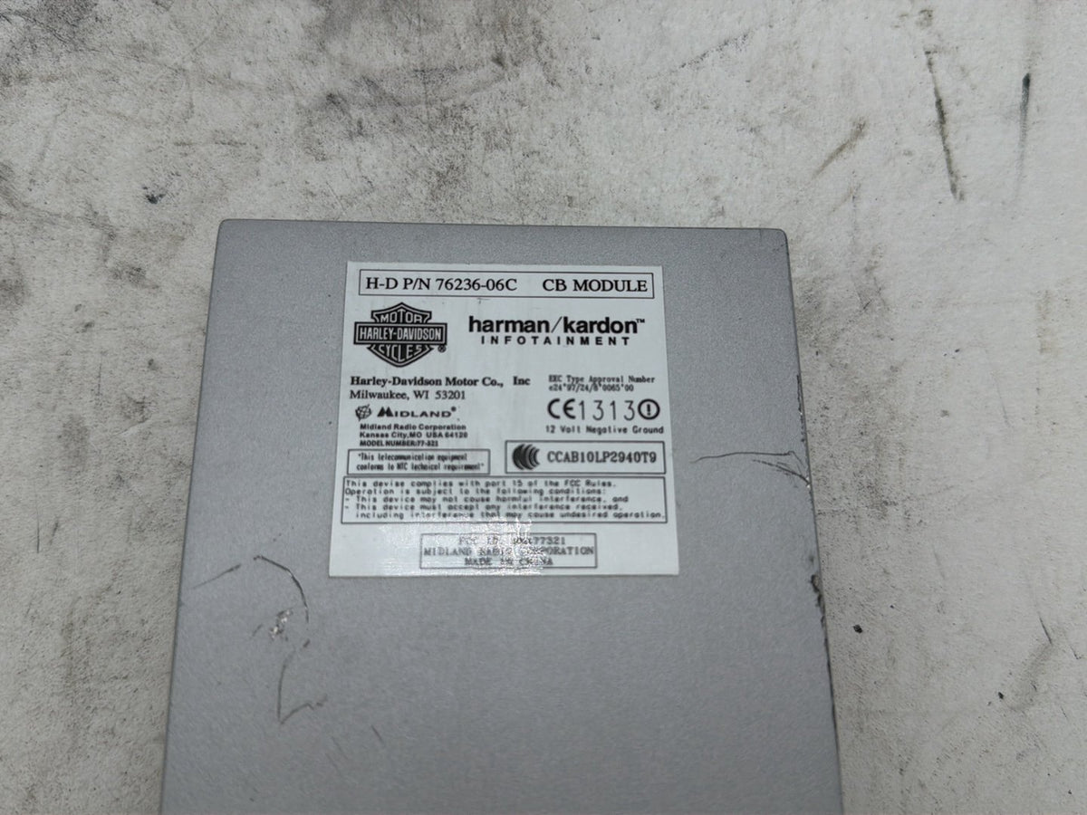 2012 Harley Electra Glide Touring Ultra OEM CB Harman Kardon Radio Module