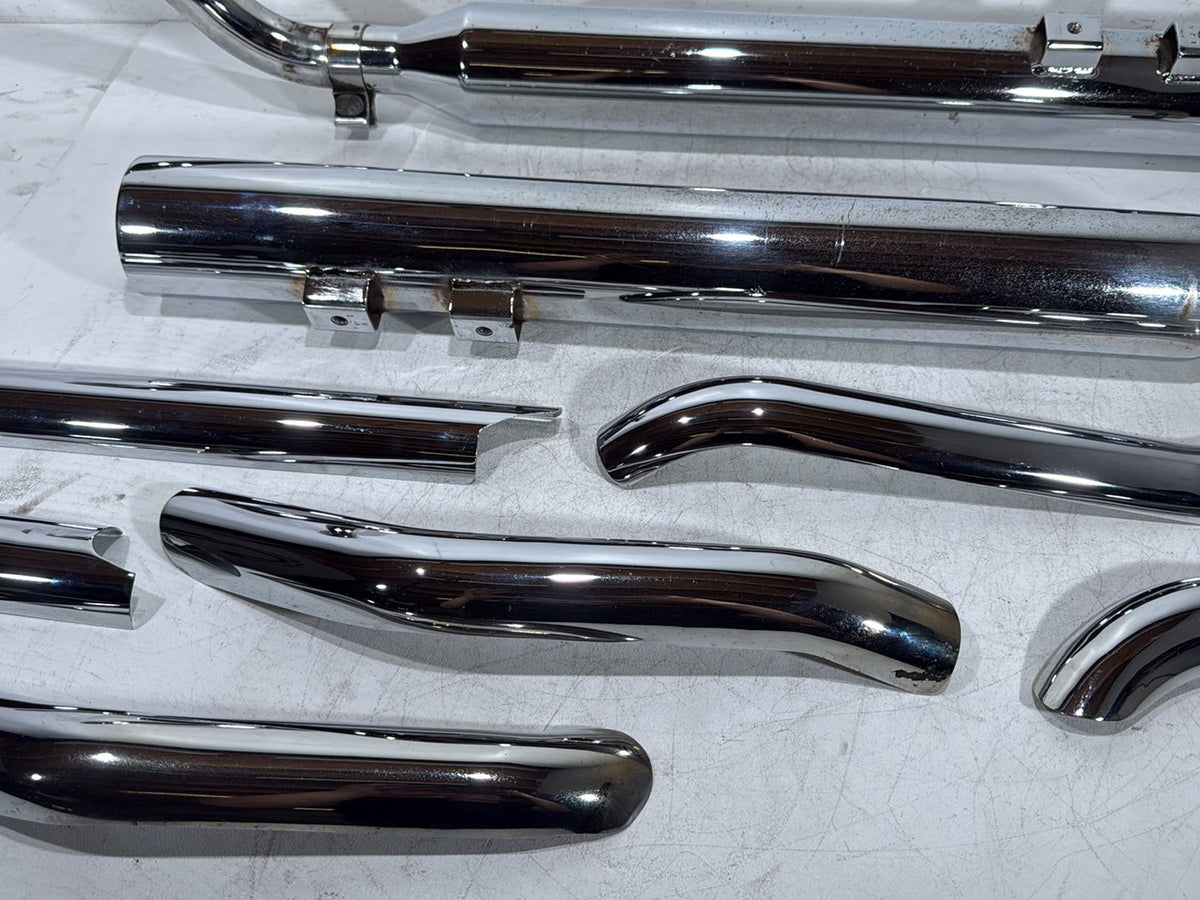 1992 Harley Electra Glide Touring OEM Exhaust 1 Header Muffler Silencer Slip On