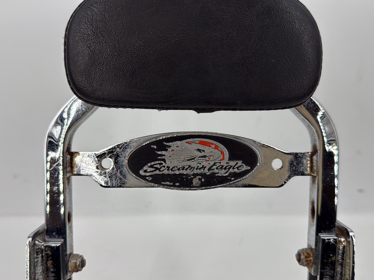 2004 - 2013 Harley-Davidson Sportster 883 Custom Rear Sissy Bar w/ Backrest Cushion Pad 52738-94A , 52738-94