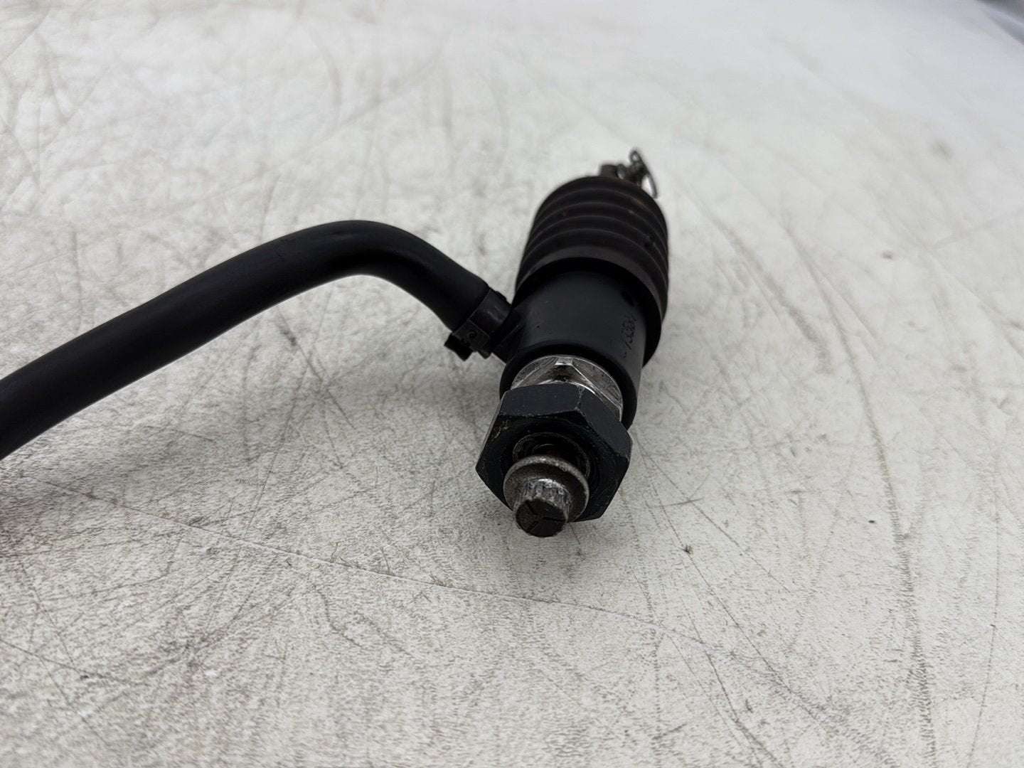 1998 Harley Touring FLHTCUI Electra Glide Ultra OEM Rear Brake Line Master Cylinder Reservoir Tank