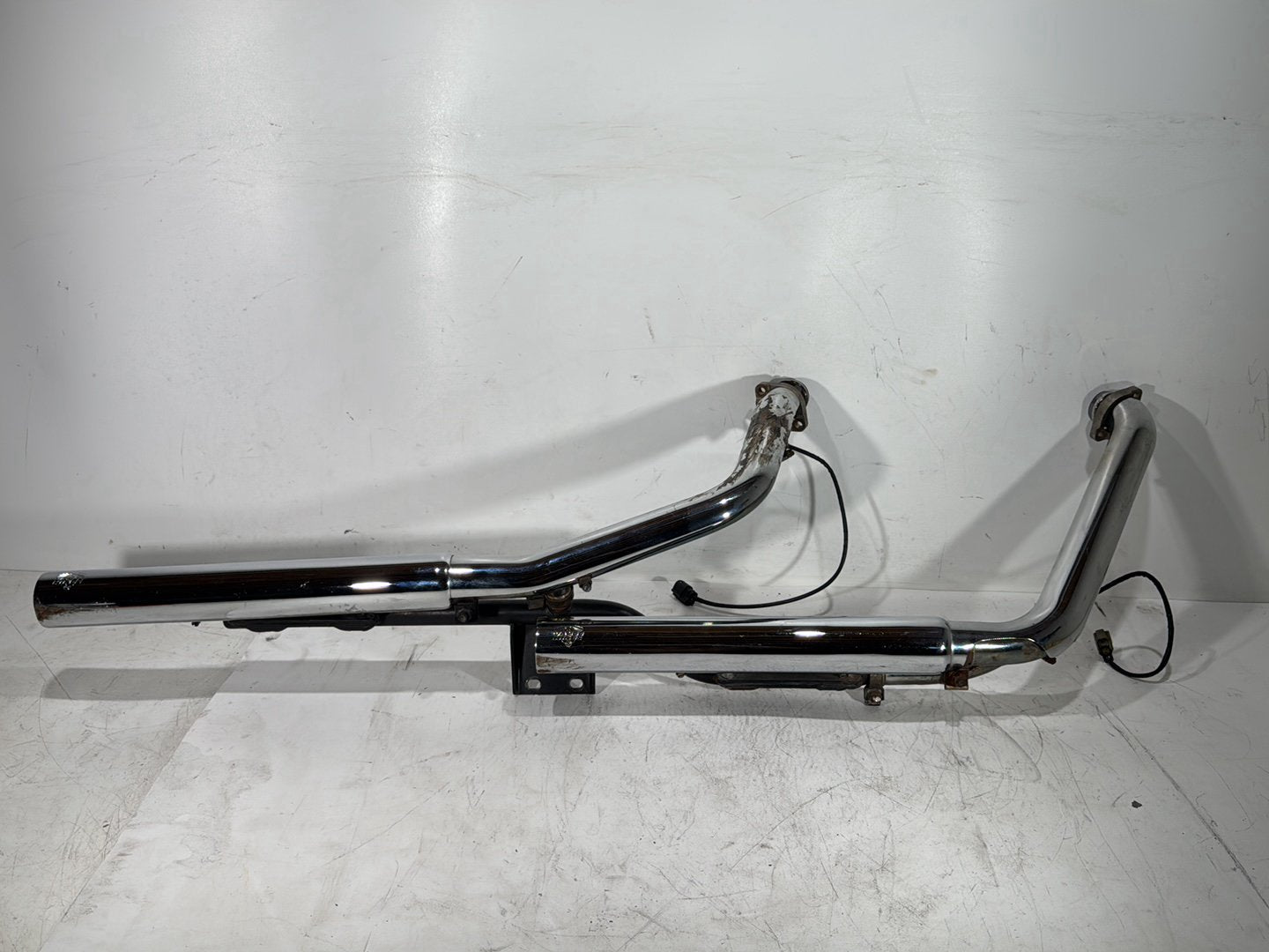 2013 Harley Heritage Softail Classic FLSTC OEM Exhaust Header Pipes Muffler Vance & Hines