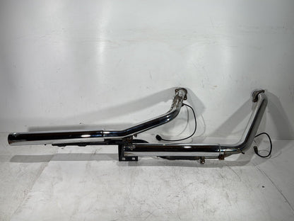 2013 Harley Heritage Softail Classic FLSTC OEM Exhaust Header Pipes Muffler Vance & Hines