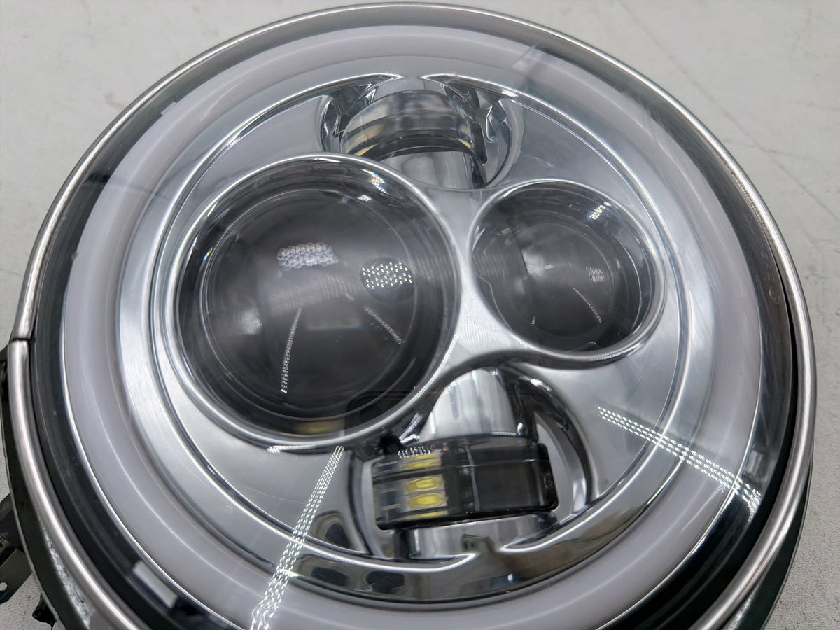 2004 Harley Road King Touring Classic Headlight Headlamp Head Lamp Light LED