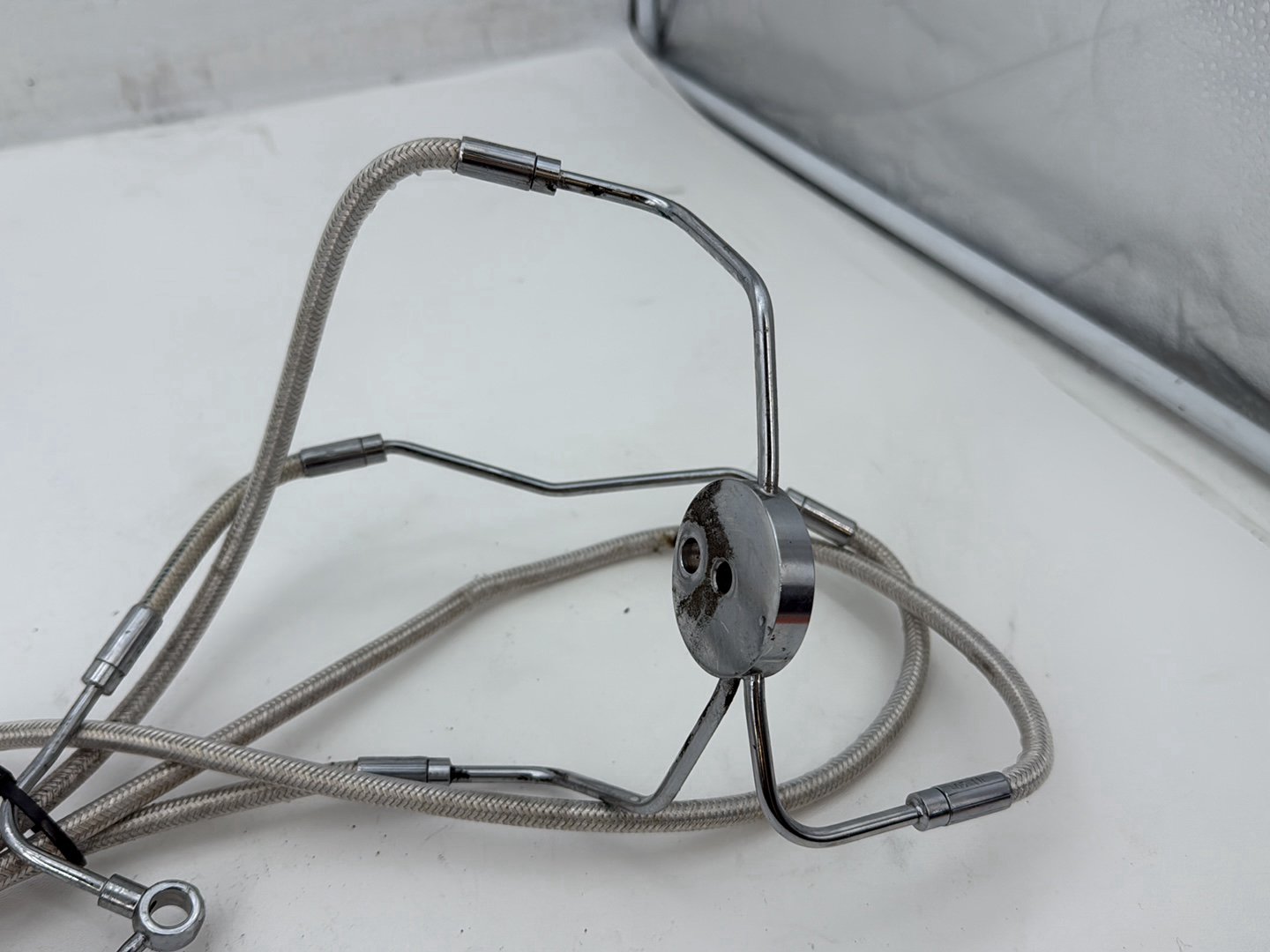 2011 Harley Road King Touring FLHRC Classic OEM Front Brake Hose Line Pipe ABS