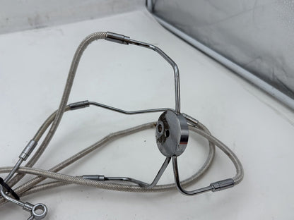 2011 Harley Road King Touring FLHRC Classic OEM Front Brake Hose Line Pipe ABS
