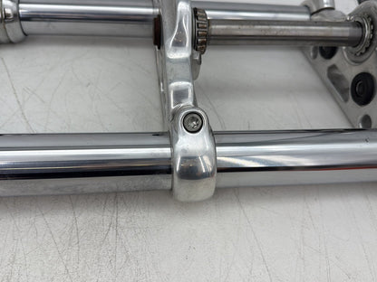 2010 Harley Dyna Fat Bob FXDF OEM Front Triple Tree Set & LH RH Fork Legs Sliders