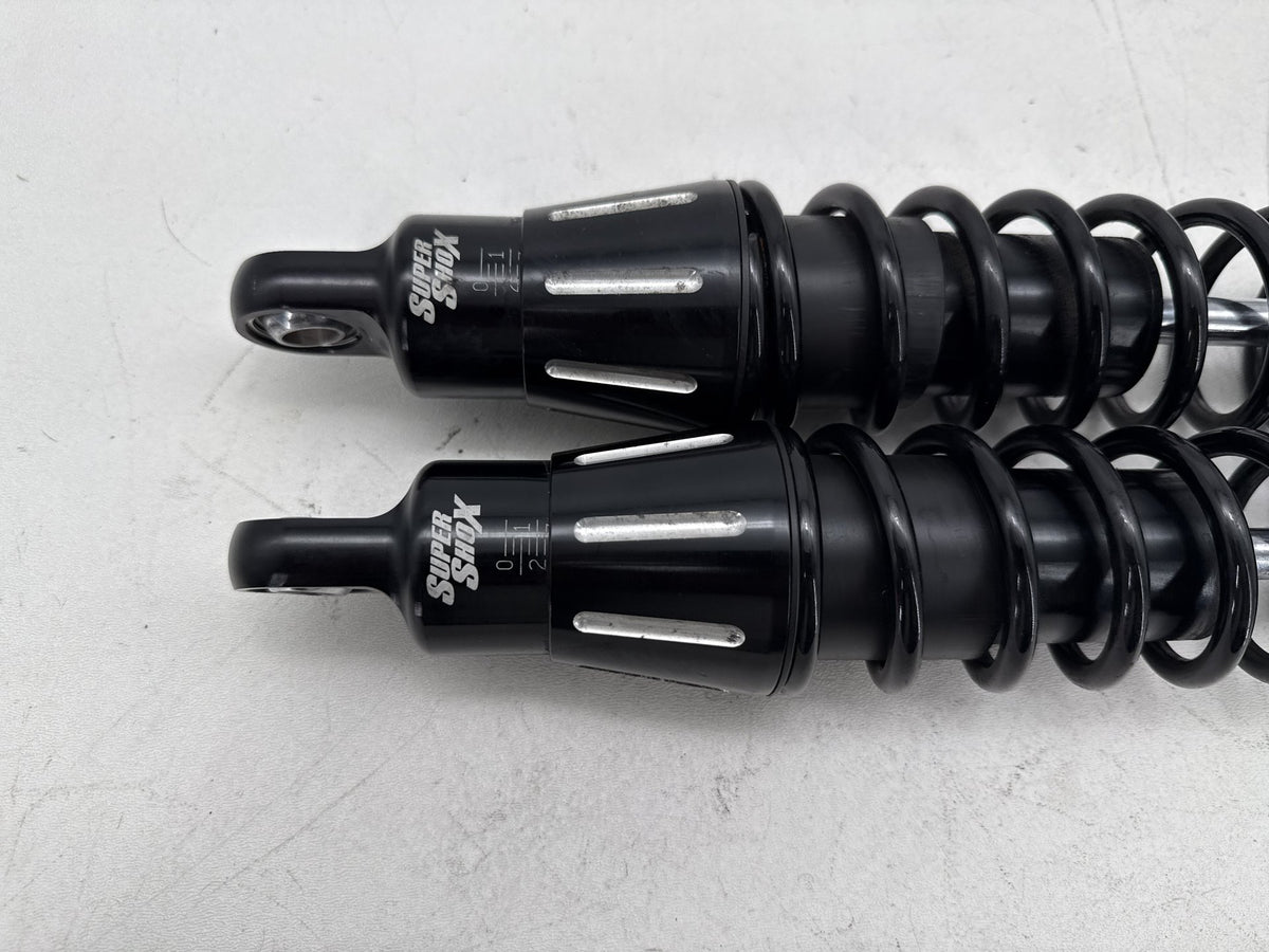 97 Harley Road King Touring FLHR Rear Left Right Shock Absorbers Super Shox 13"