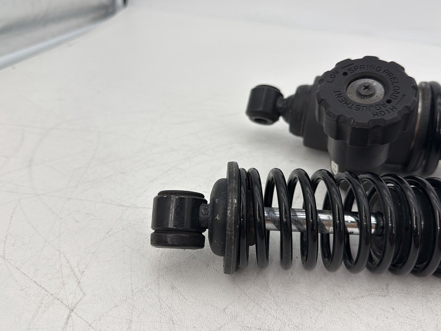 2015 Harley Touring FLHXS Street Glide OEM Rear Left Right Shock Absorbers