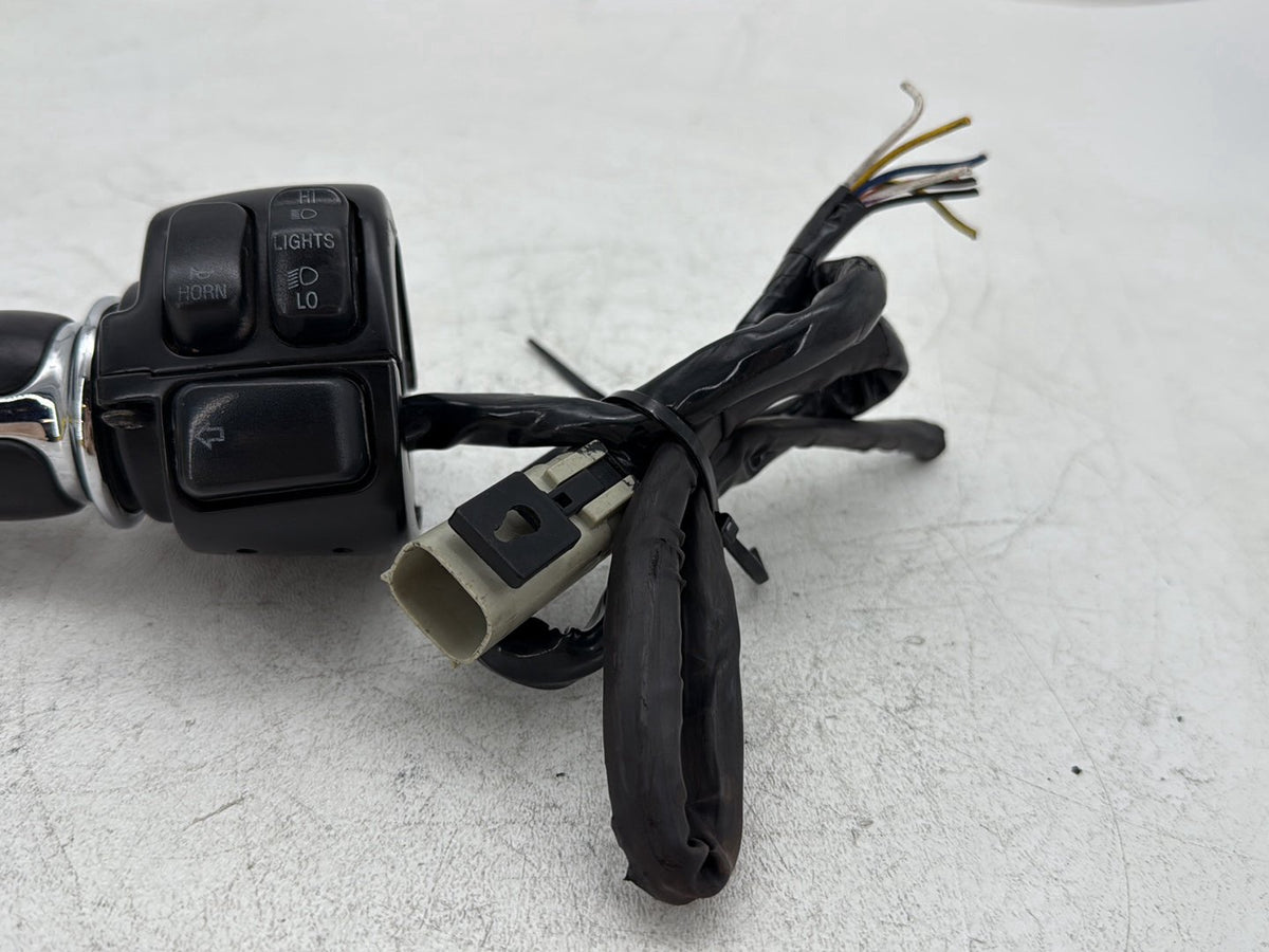 2007 Harley Road King Touring OEM Left Turn Signal Headlight Switches Controls