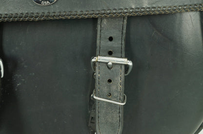 1999 - 2006 Harley-Davidson Softail Fat Boy Rear Right 1 Saddlebag Luggage Leather Boss Bags
