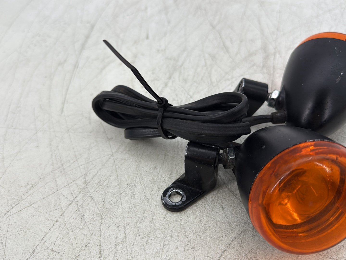2004 Harley Road King Touring Custom FLHRSI OEM Front Left Right Turn Signal Indicators