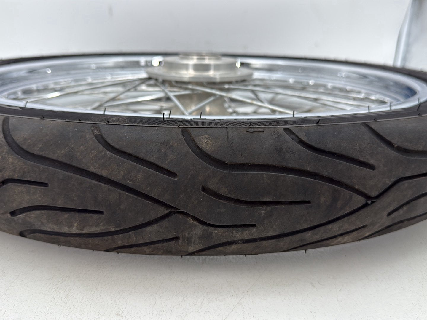 2004 - 2013 Harley-Davidson Sportster 883 Custom Front Wheel Rim Tire Spoked 44610-05