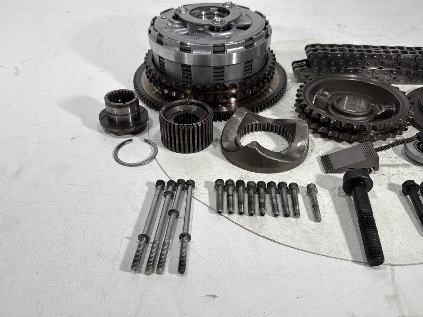 2018 Harley Electra Glide Touring Ultra FLHTCU OEM Clutch Basket Chain Tensioner Kit