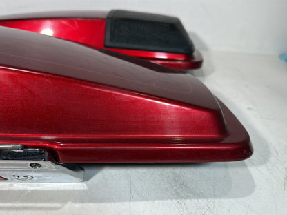2007 - 2012 Harley-Davidson Touring Electra Glide Ultra Left & Right Saddlebag Lid Cover Caps 90756-93
