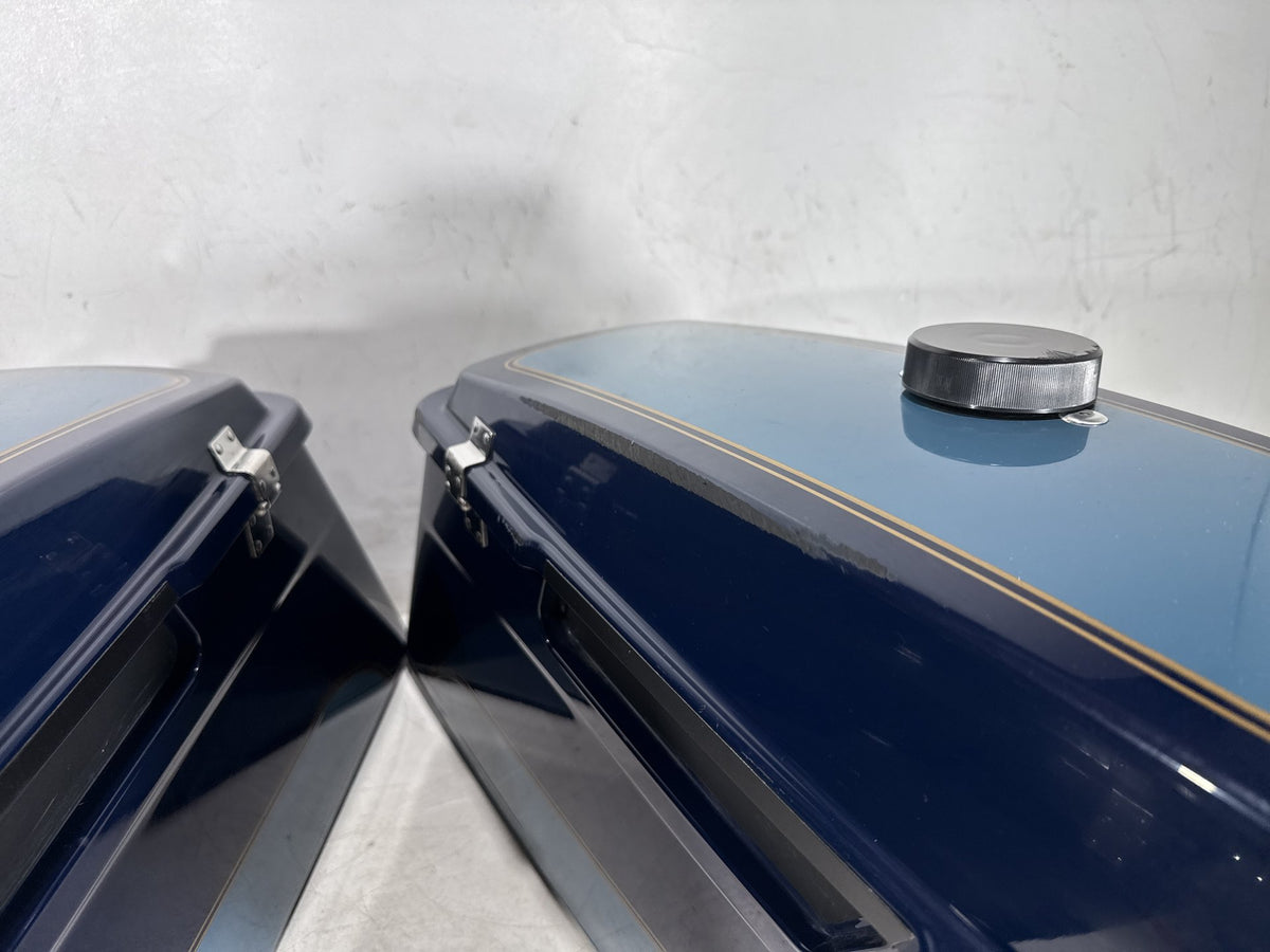 2011 Harley Electra Glide Touring Police OEM Left Right Saddlebags Luggage NOKey