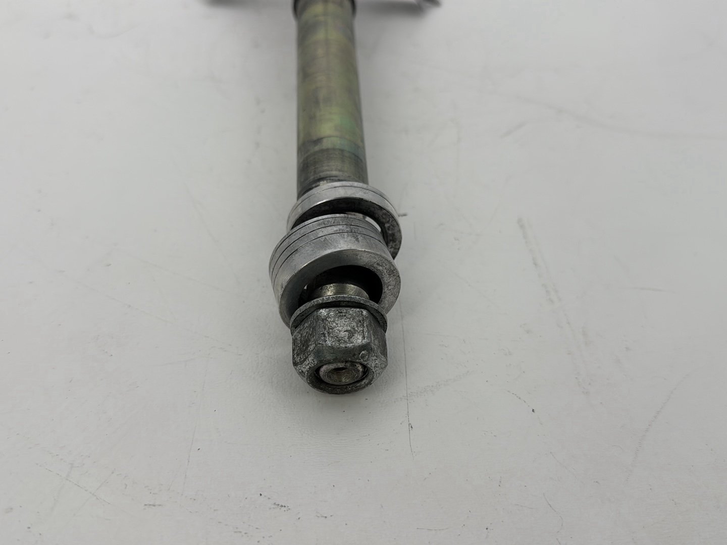 2009 Harley Sportster XL1200C 1200 Custom OEM Front Wheel Axle Bolt Shaft