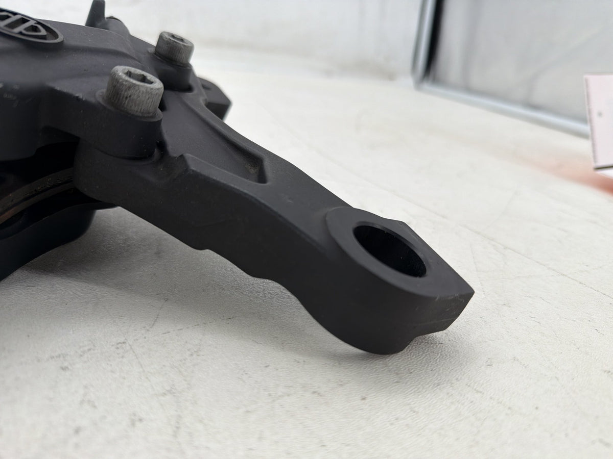 2012 Harley Street Glide Touring FLHX OEM Rear Back Brake Caliper w/ Bracket