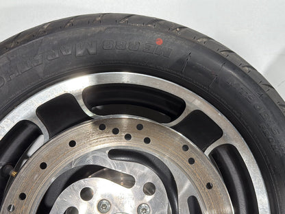 2007 Harley Street Glide Touring FLHX OEM Front & Rear Wheel Rim Tire
