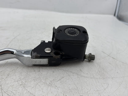 2005 Harley Dyna FXDWG Wide Glide OEM Front Right Hand Brake Lever Master Cylinder Reservoir