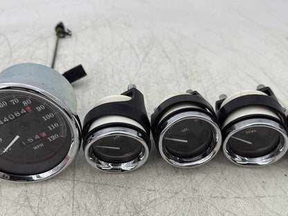 1998 Harley Touring FLHTCUI Electra Glide Ultra OEM Air Oil Volt Fuel Tacho Speedo Gauges