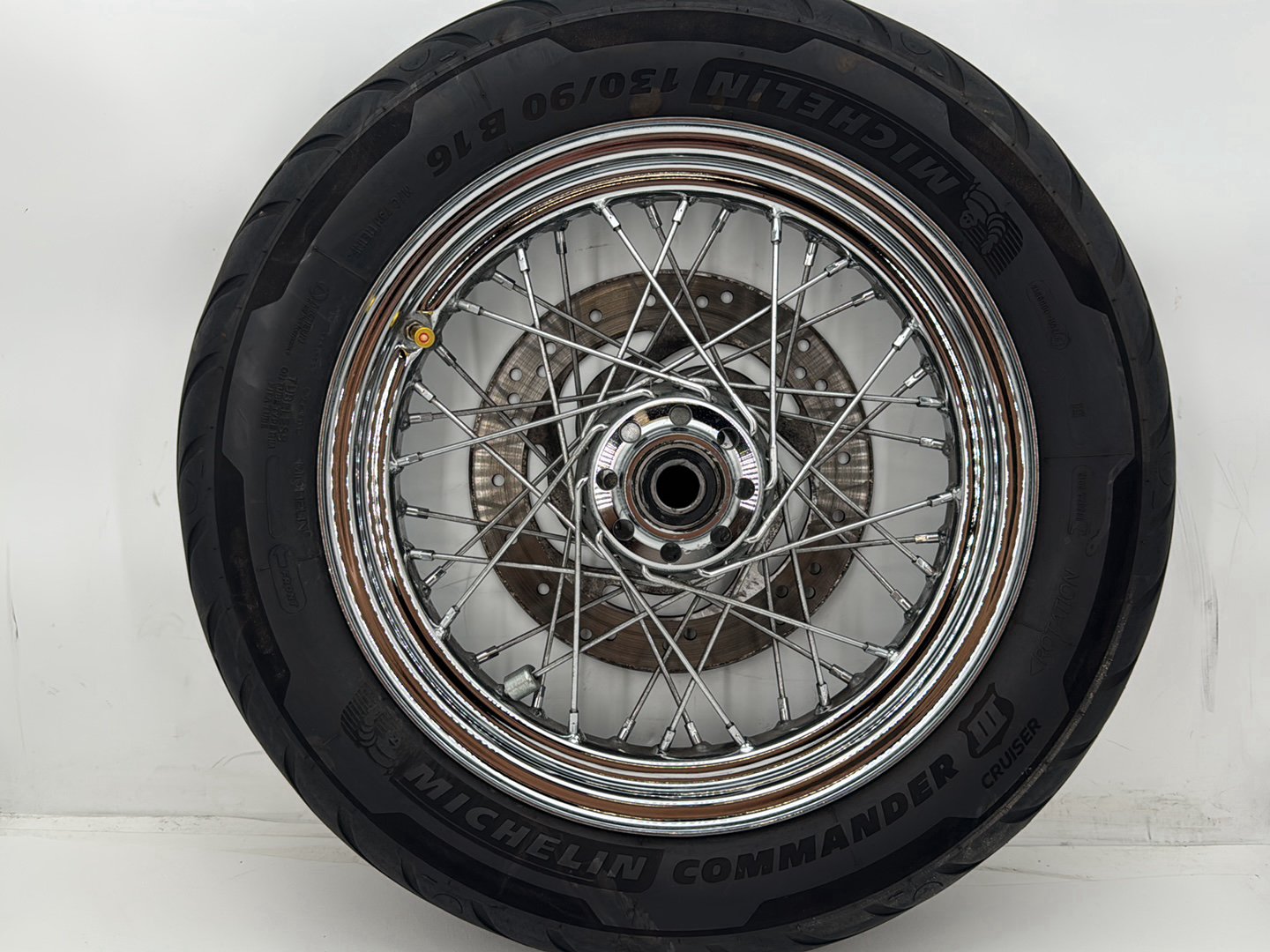 07 Harley Softail Heritage Classic OEM Rear Wheel Rim Tire Spoked 130/90B16 16"