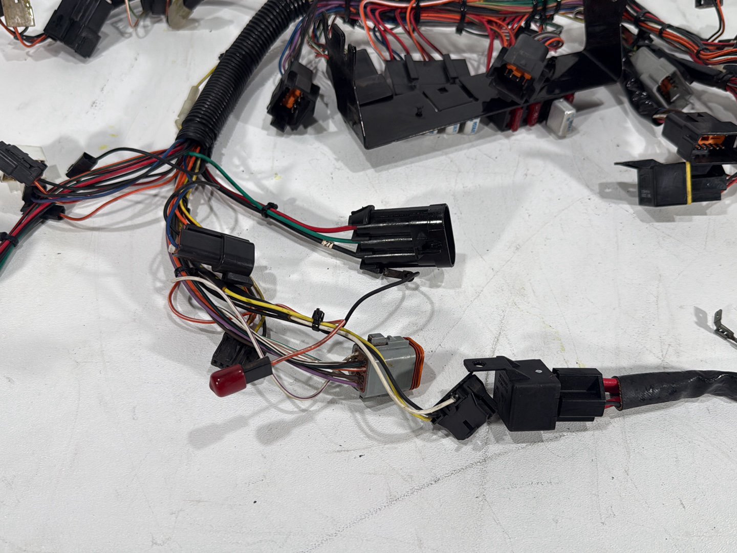 1996 Harley Electra Glide Touring FLHT OEM Front Sub Wiring Harness Loom Interconnect