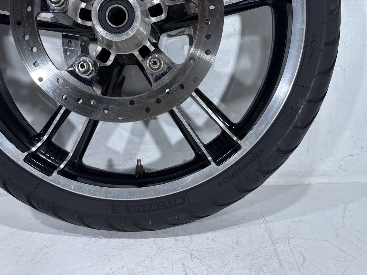 2011 Harley Street Glide Touring FLHX-103 OEM Front Wheel Rim Tire 120/70B21 21"