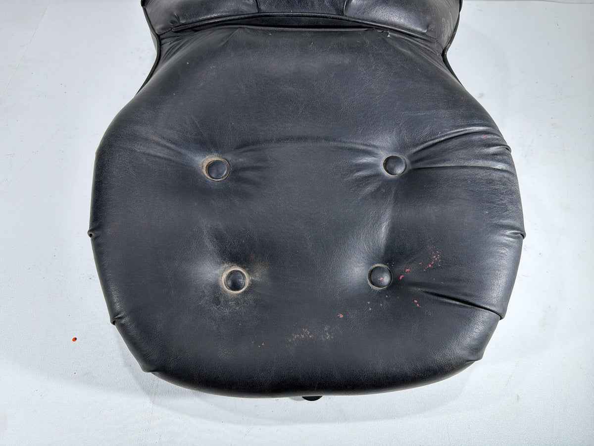 91 Harley Electra Glide Touring Classic Passenger Rider Driver Seat Saddle TORN