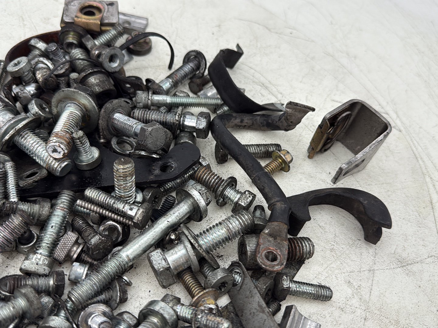 1998 Harley Touring FLHTCUI Electra Glide Ultra OEM Hardware Bolts Nuts & Brackets