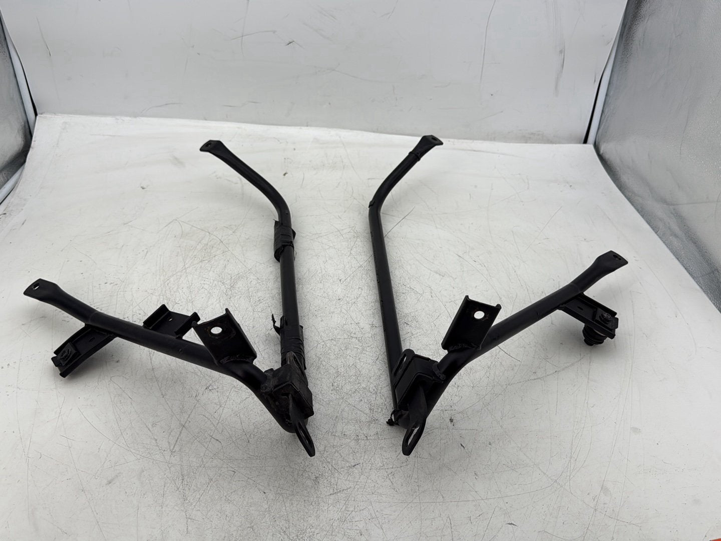 2012 Harley Road Glide Touring FLTRX Custom OEM Rear Left Right Saddlebag Guard Rails Bar