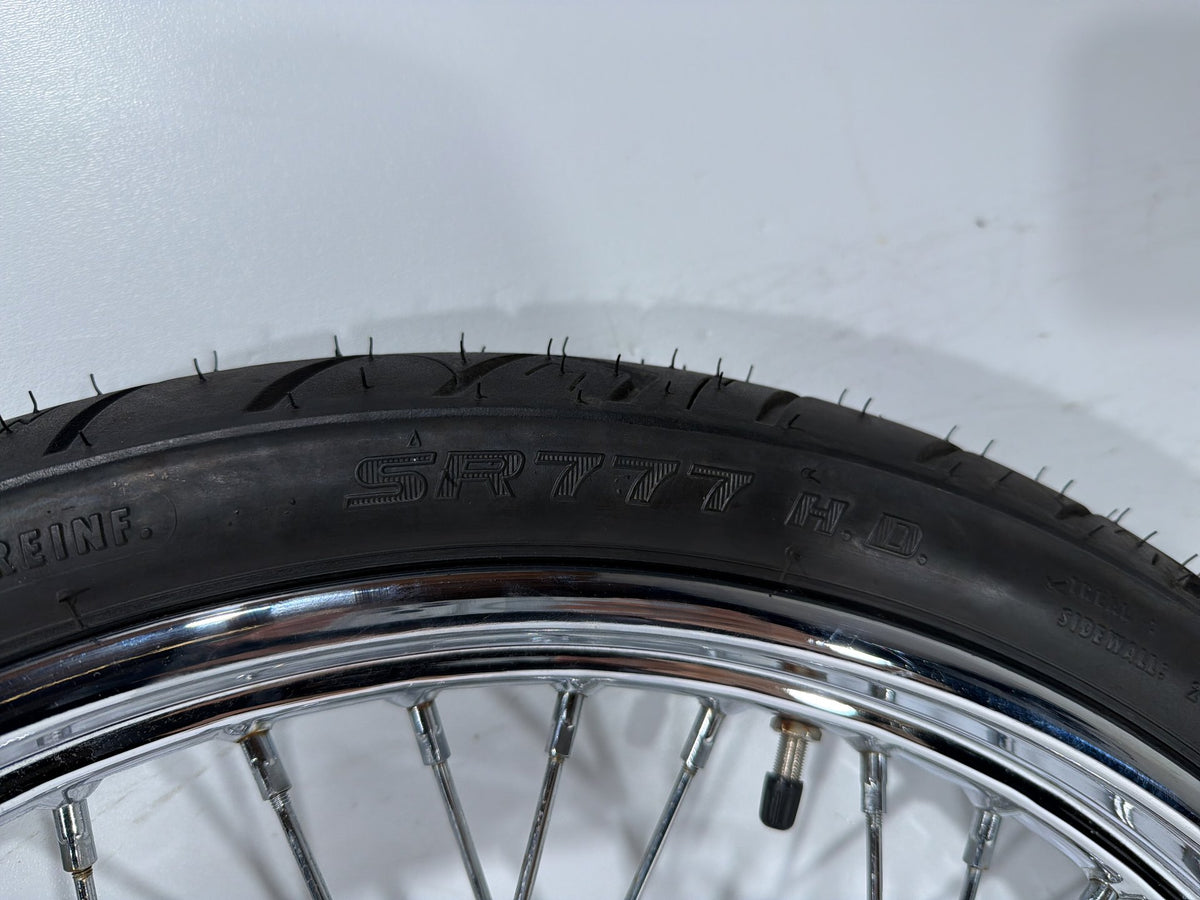 2006 Harley Softail Deuce FXSTDI OEM Front Wheel Rim Tire Spoked 90/80-21 21"