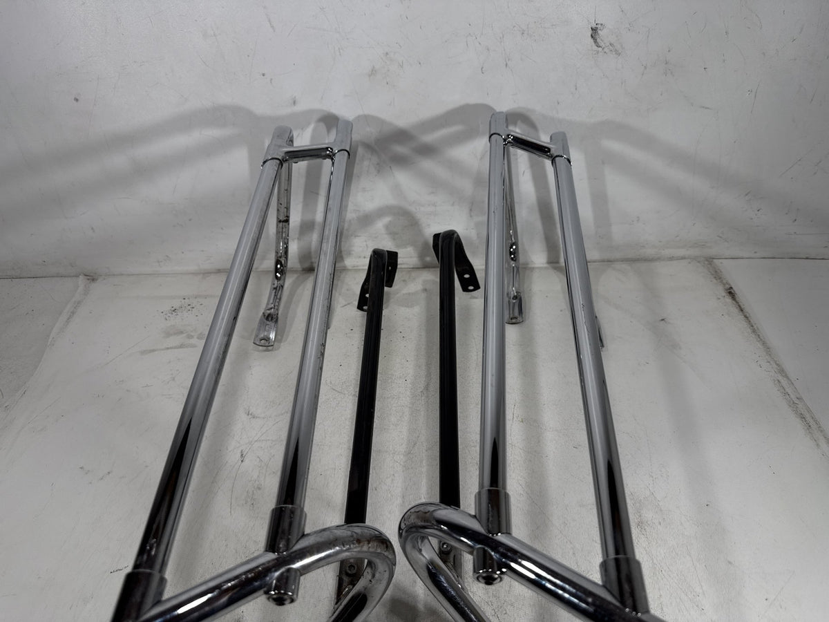 2001 Harley Electra Glide Touring OEM Rear Left Right Saddlebag Guard Rails Bar